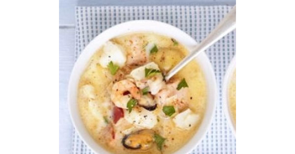 CHUNKY FISH CHOWDER by Monicatm5. A Thermomix ® recipe in the category